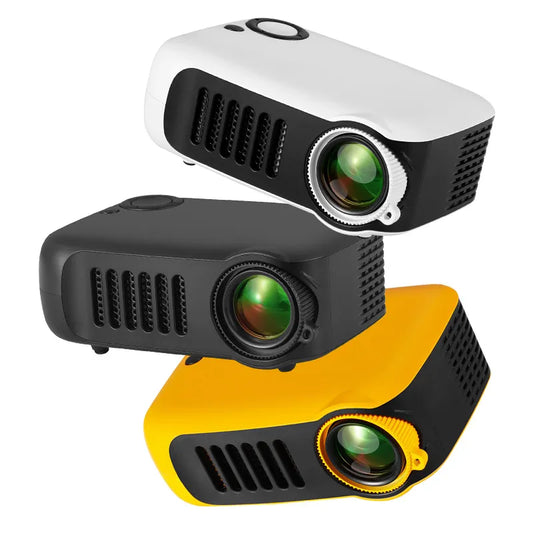 Mini Projecteur Laser Portable A2000, pour Home Cinéma, 3D, LED, Jeu, 4K 1080P Via Port HD, Smart TV Box